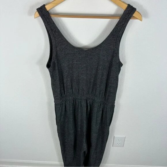 Free People Bicoastal Jumpsuit Charcoal Grey Size S - Picture 6 of 9